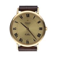 Cellini oro amarillo cuerda manual 32mm.   