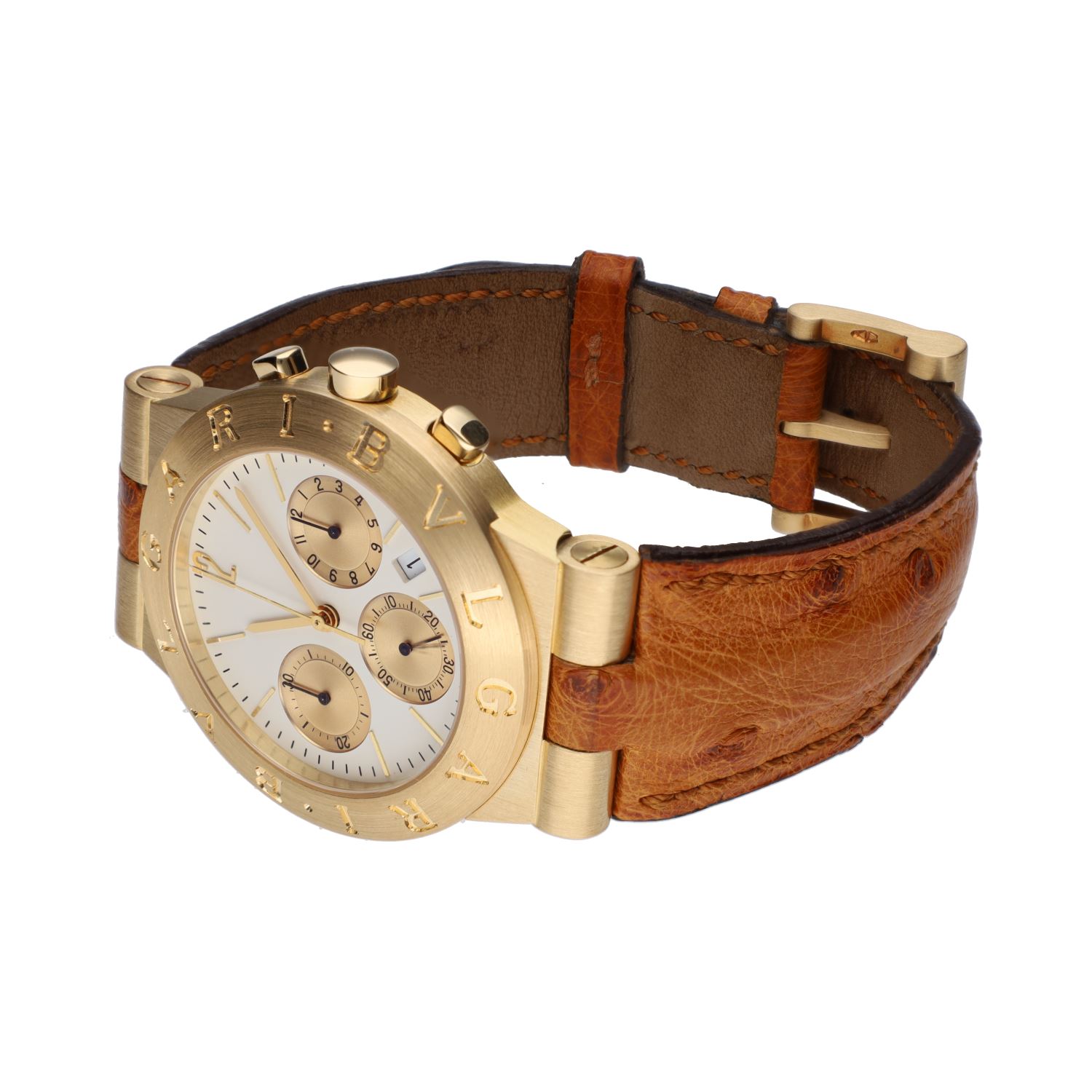 Diagono chronograph oro amarillo 35mm.   