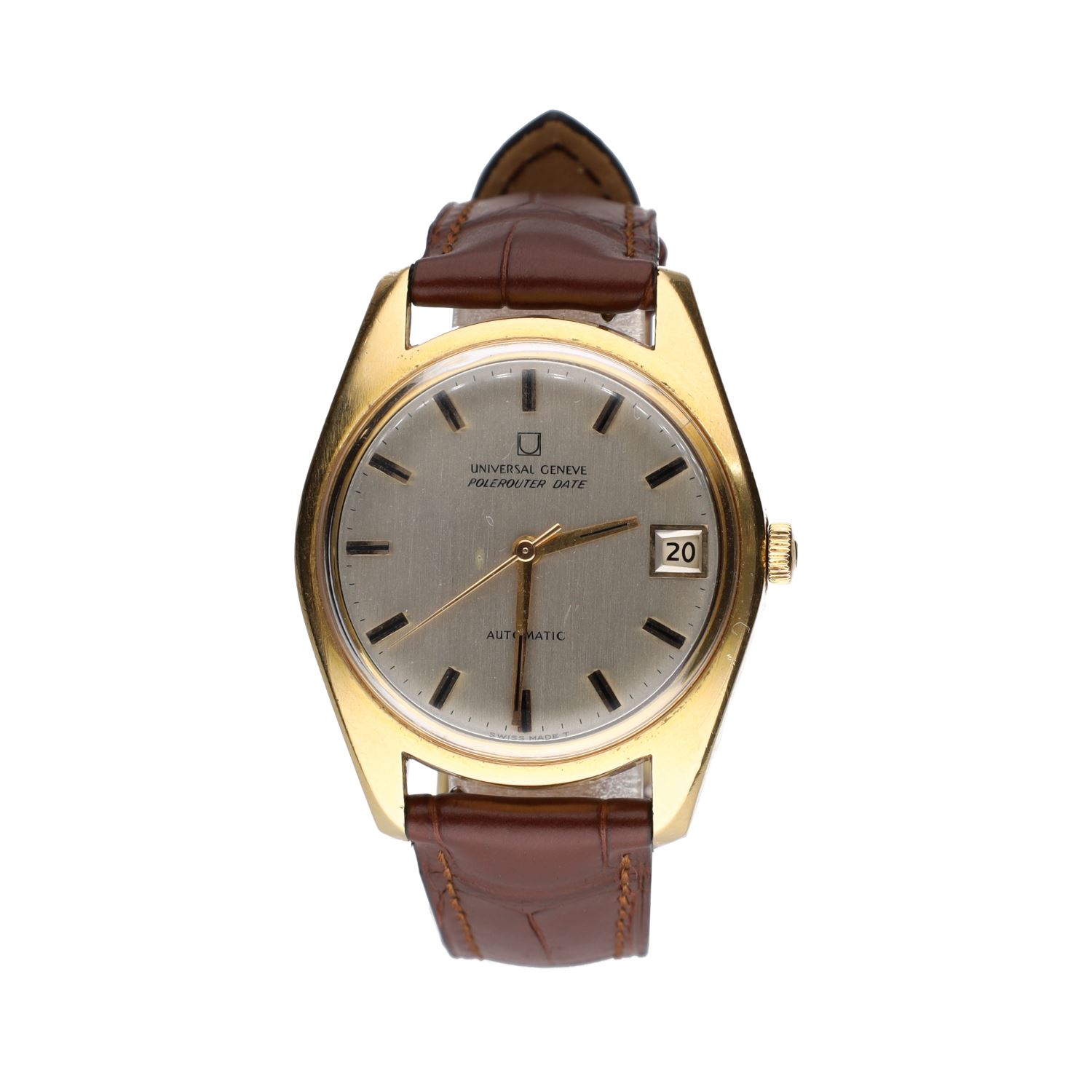 Polerouter date oro amarillo 35mm.   