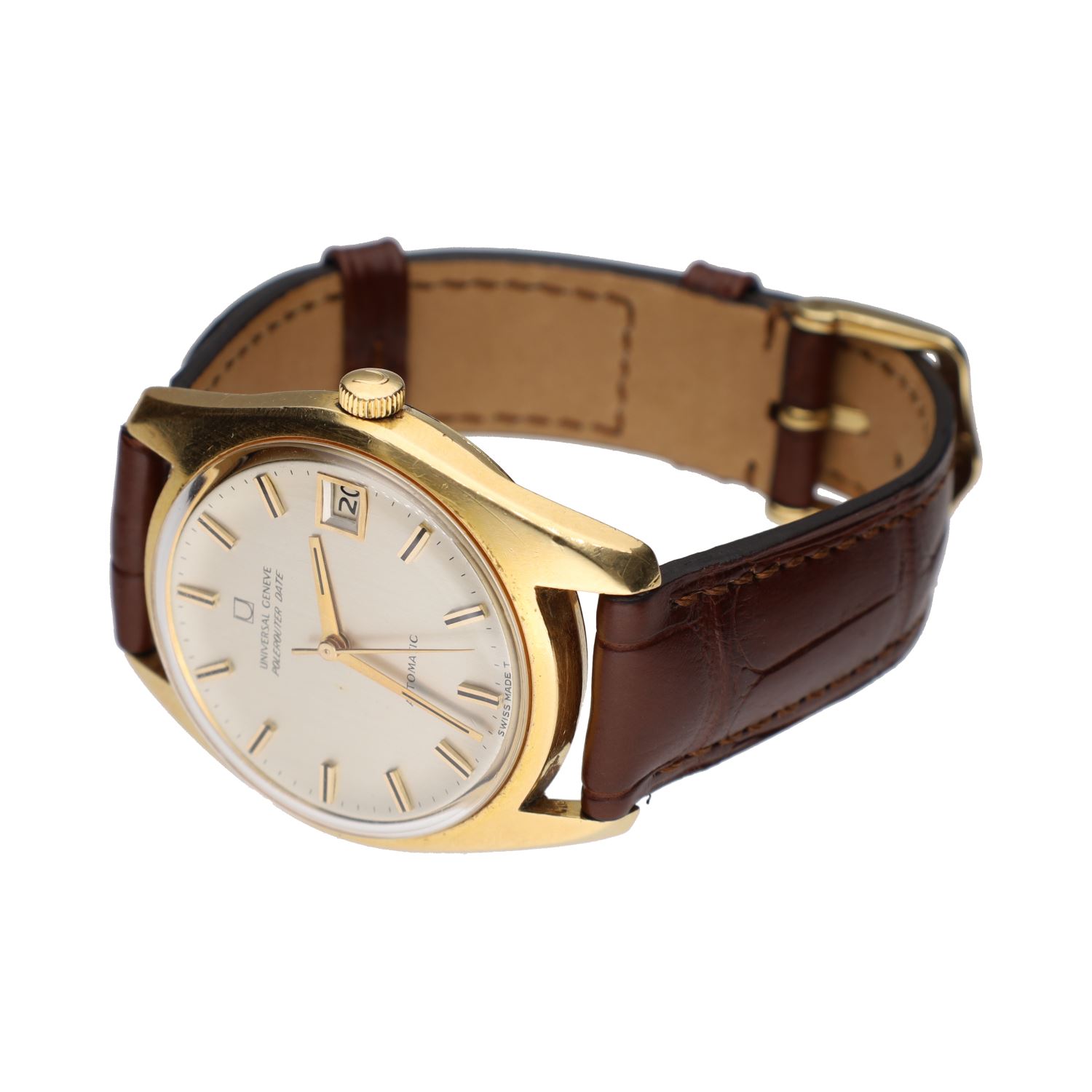 Polerouter date oro amarillo 35mm.   