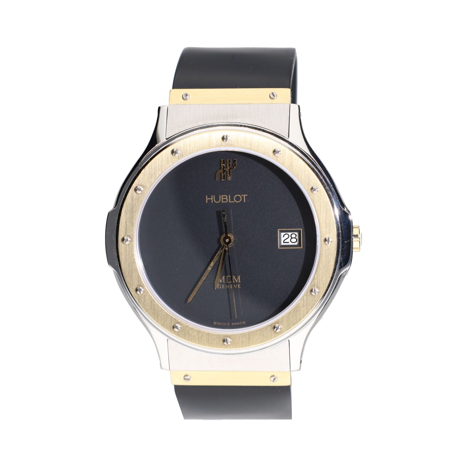 Mdm  classic acero y oro caballero 36mm.    