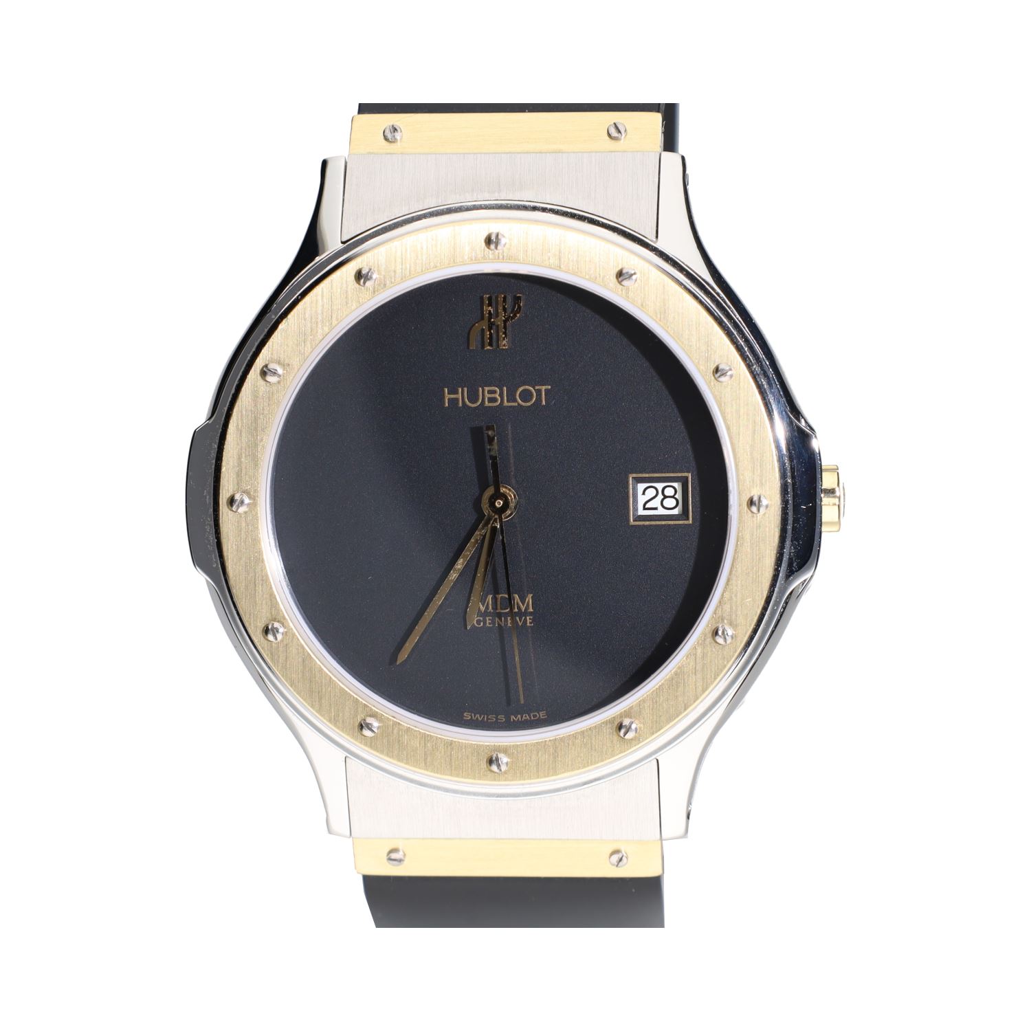 Mdm  classic acero y oro caballero 36mm.    