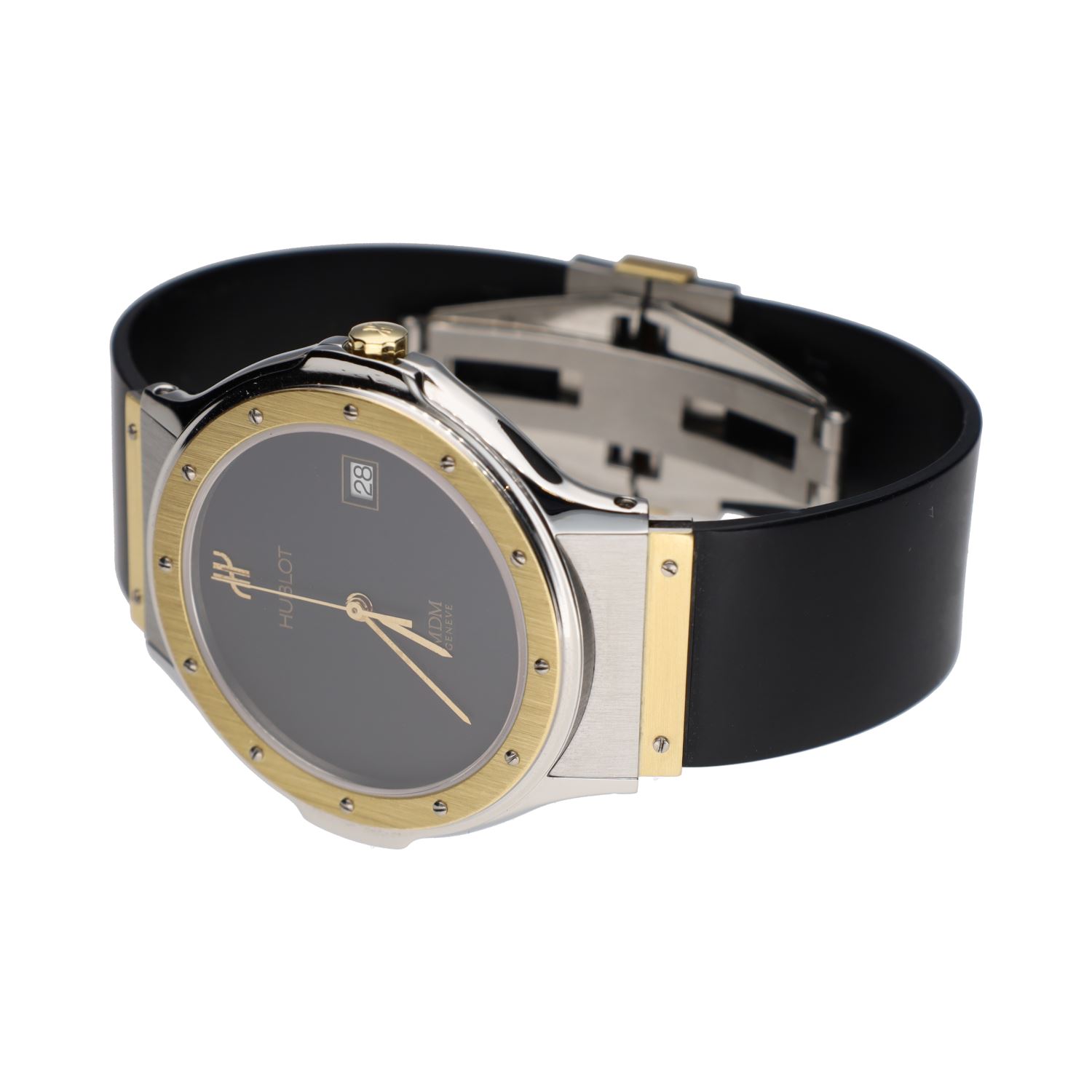 Mdm  classic acero y oro caballero 36mm.    