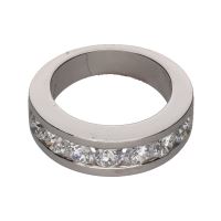 ANILLOS / SORTIJAS<BR>SORTIJA MEDIA ALIANZA EN ORO BLANCO CO...