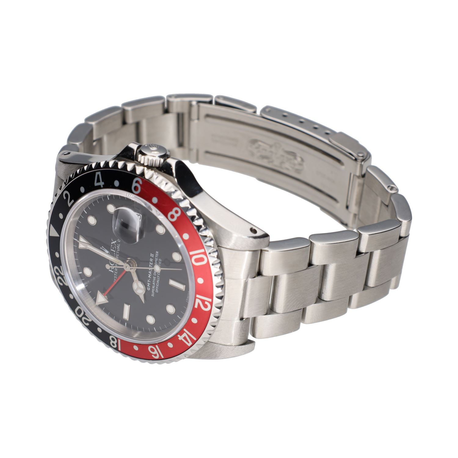Gmt-master ii acero oyster 40mm.  