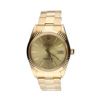 ROLEX<BR>OYSTER PERPETUAL DATE ORO AMARILLO 34M...