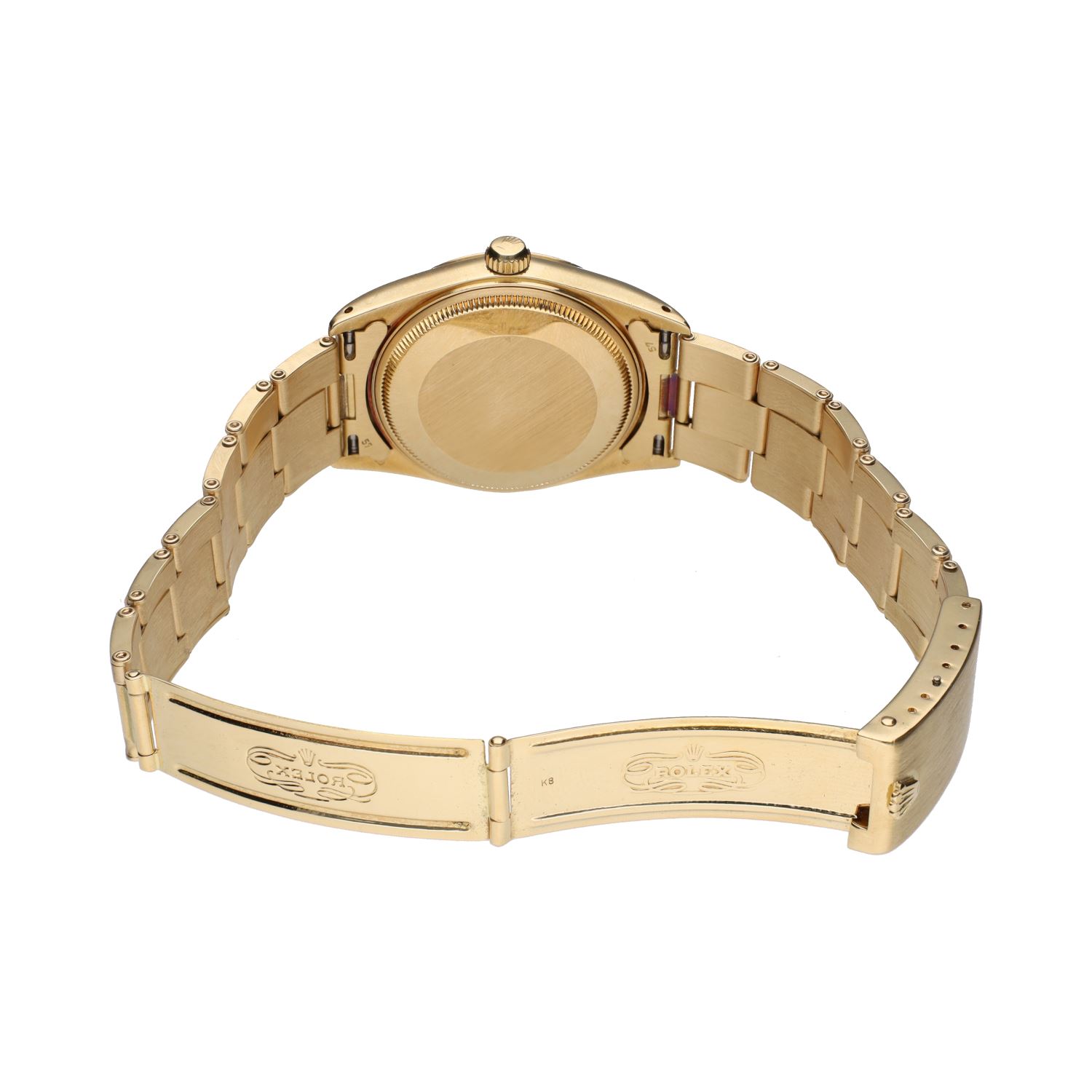 Oyster perpetual date oro amarillo 34mm.  