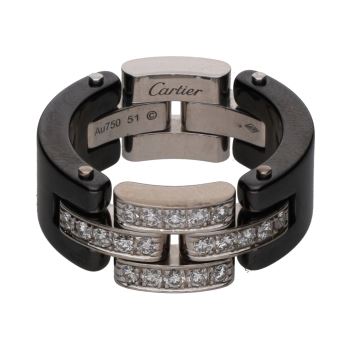 ANILLOS / SORTIJAS<BR>SORTIJA MAILLON PANTHERE DE CARTIER EN... · ref.: (NXOC)