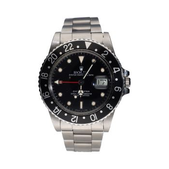 ROLEX<BR>GMT-MASTER ACERO OYSTER 40MM. · ref.: 16750