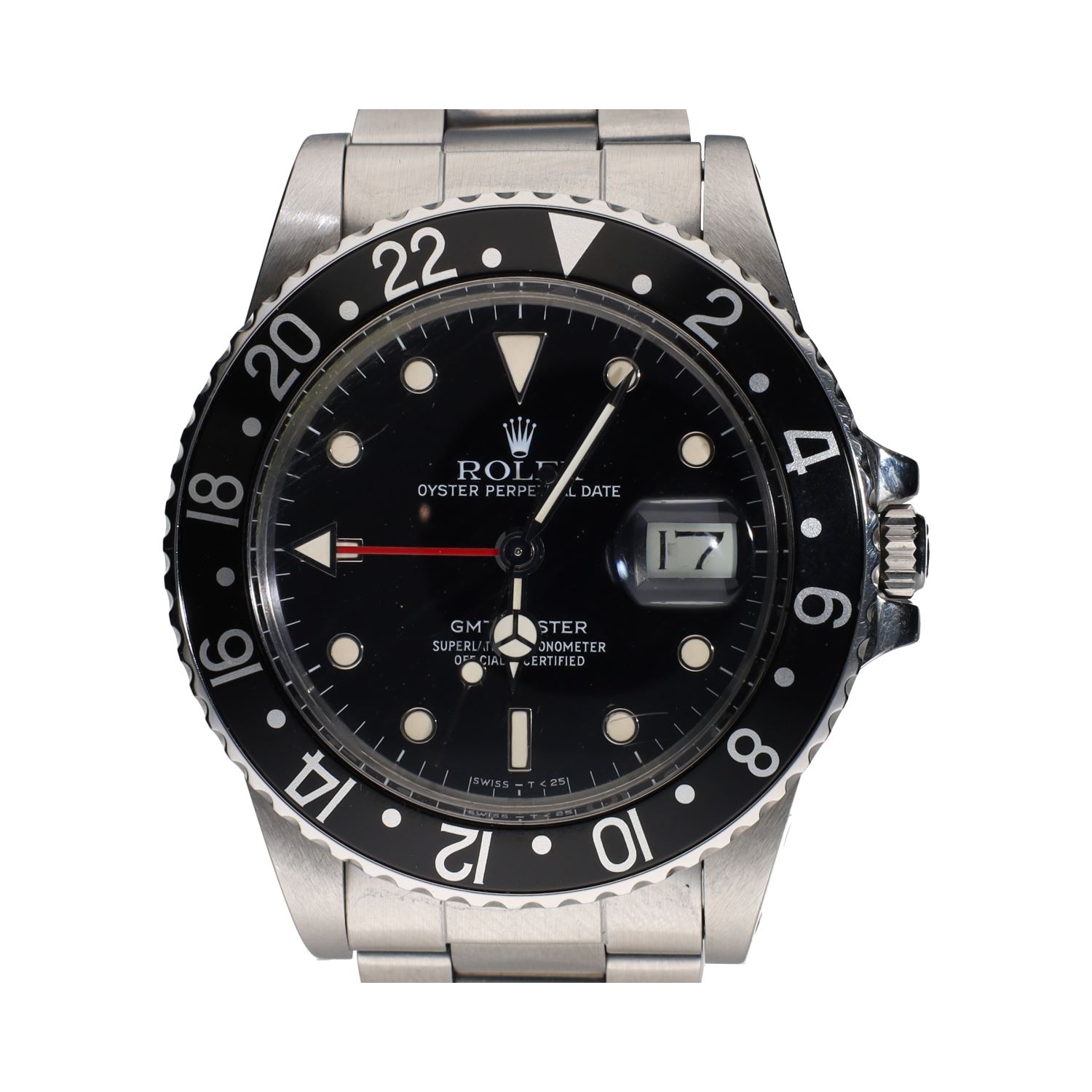 Gmt-master acero oyster 40mm.   