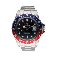 ROLEX<BR>GMT-MASTER ACERO OYSTER PEPSI 40MM.   ...