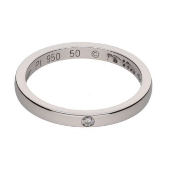 ANILLOS / SORTIJAS<BR>SORTIJA ALIANZA DE CARTIER CON UN BRIL... · ref.: (AXI)