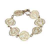 PULSERAS<BR>PULSERA TOUS EN ORO AMARILLO.