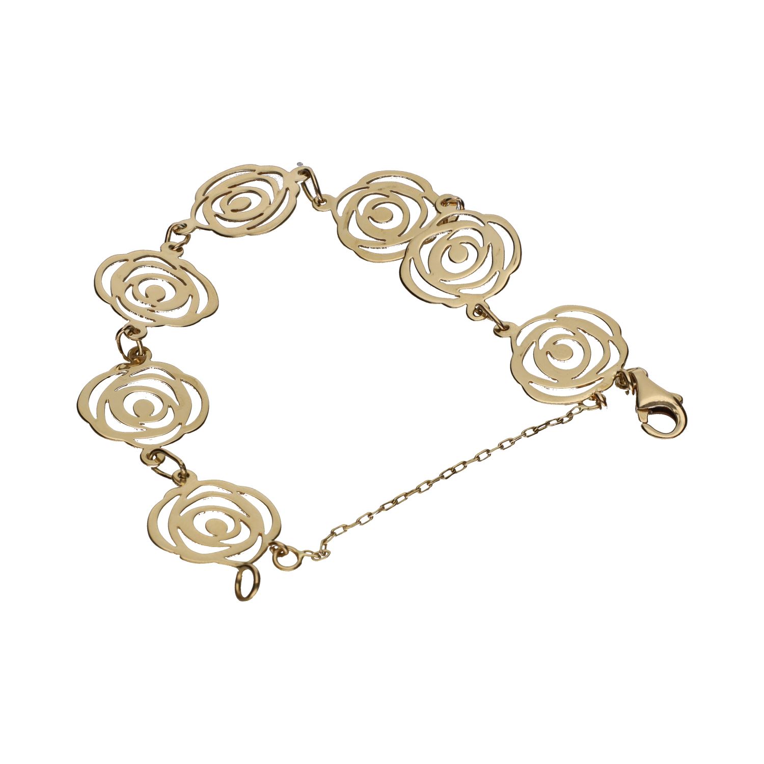 Pulsera tous en oro amarillo.