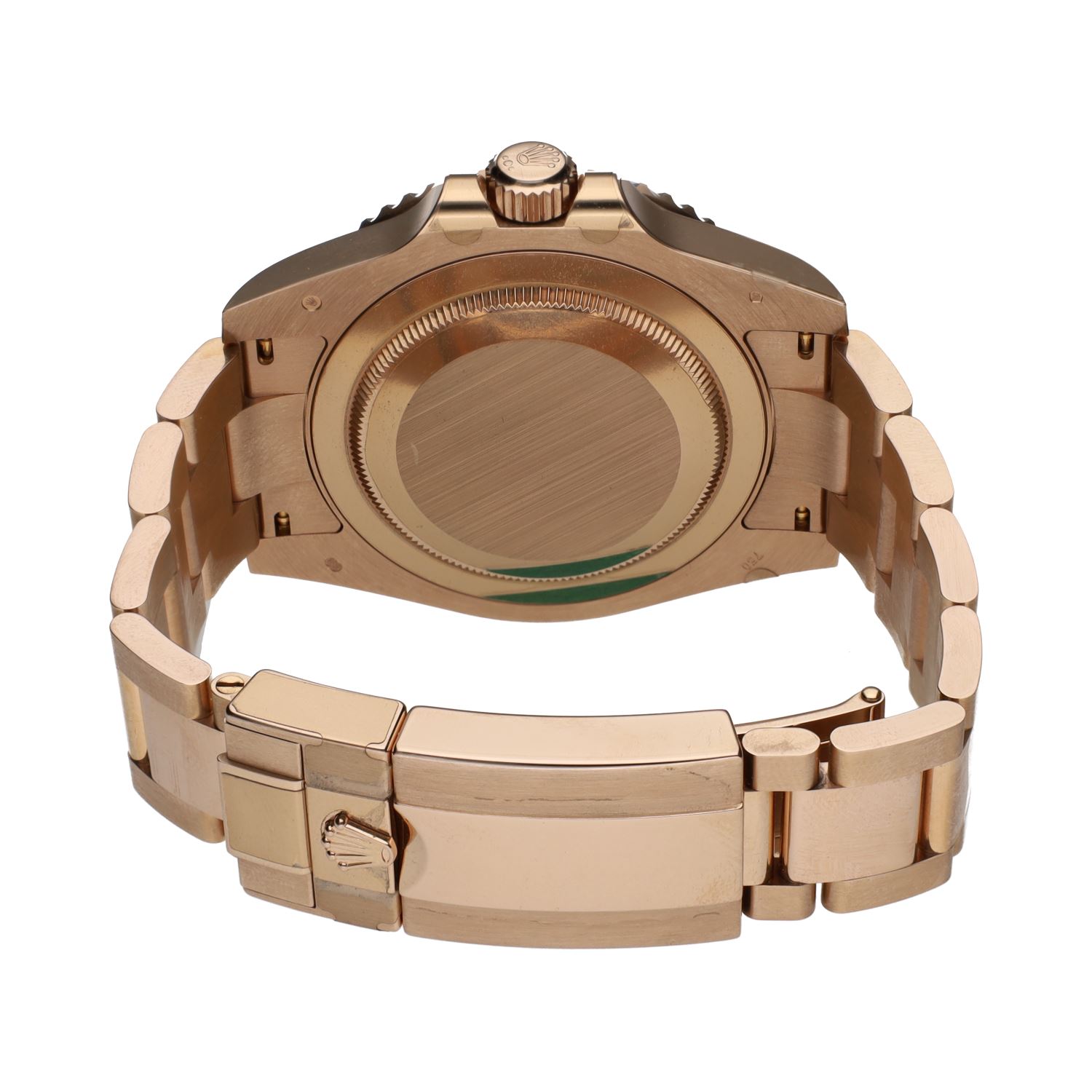 Gmt-master ii oro rosa cerámico 40mm.  