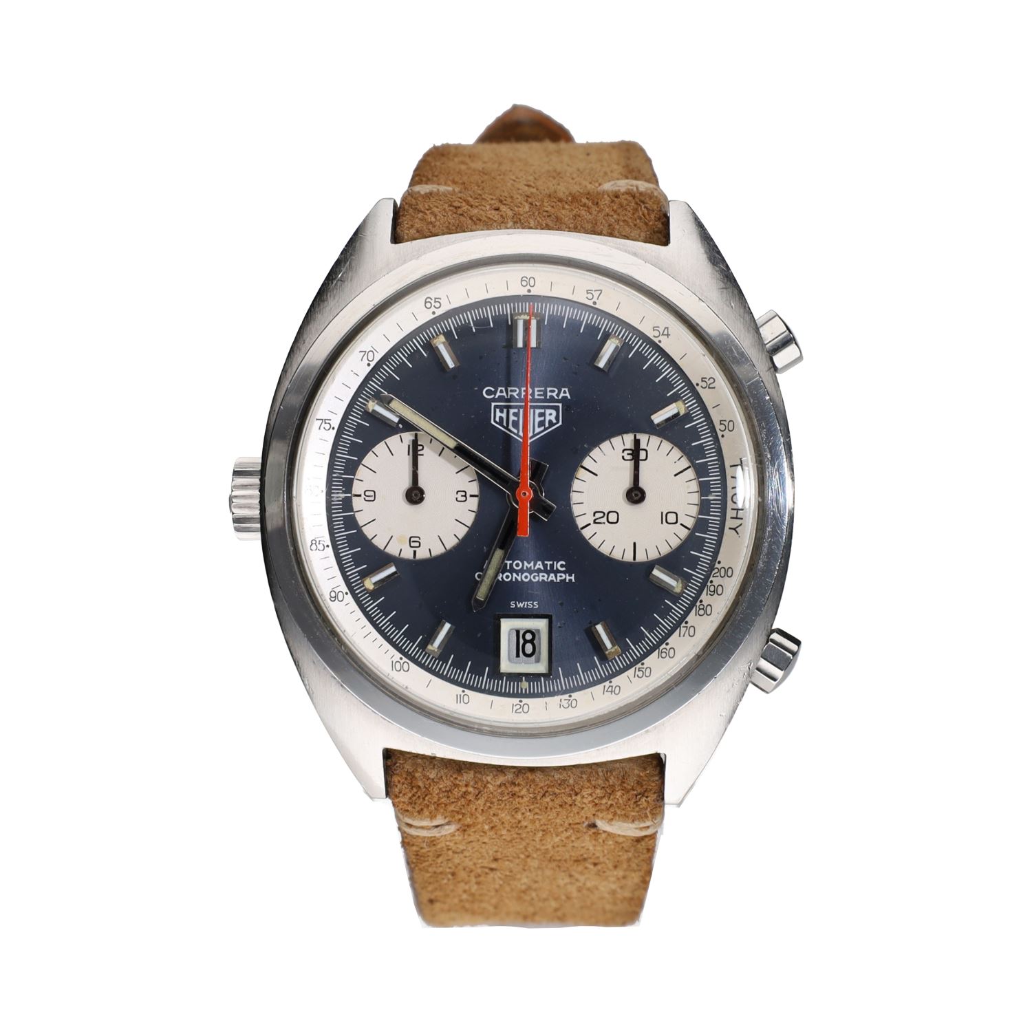 Carrera chrono acero 38mm.   