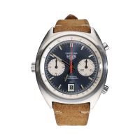 HEUER<BR>CARRERA CHRONO ACERO 38MM.