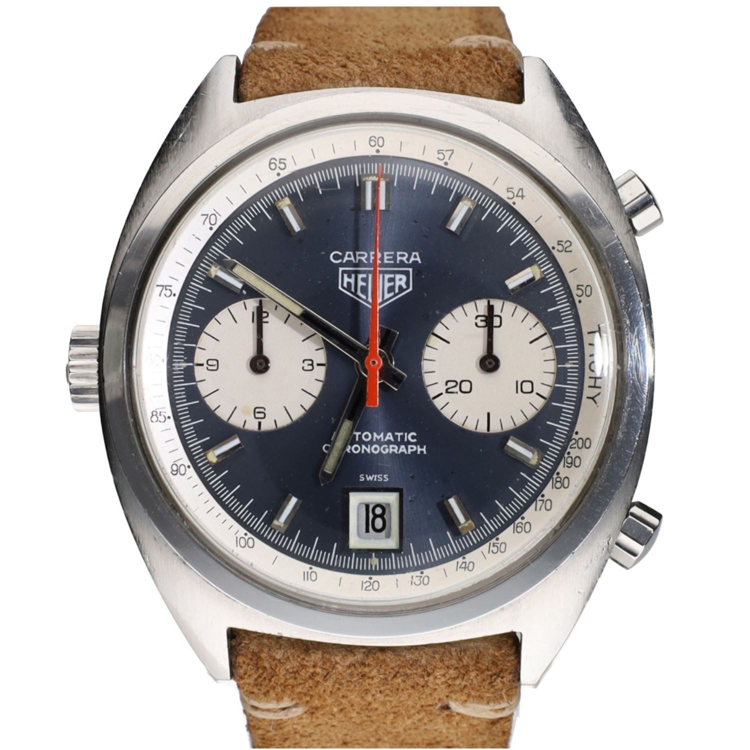 Carrera chrono acero 38mm.   