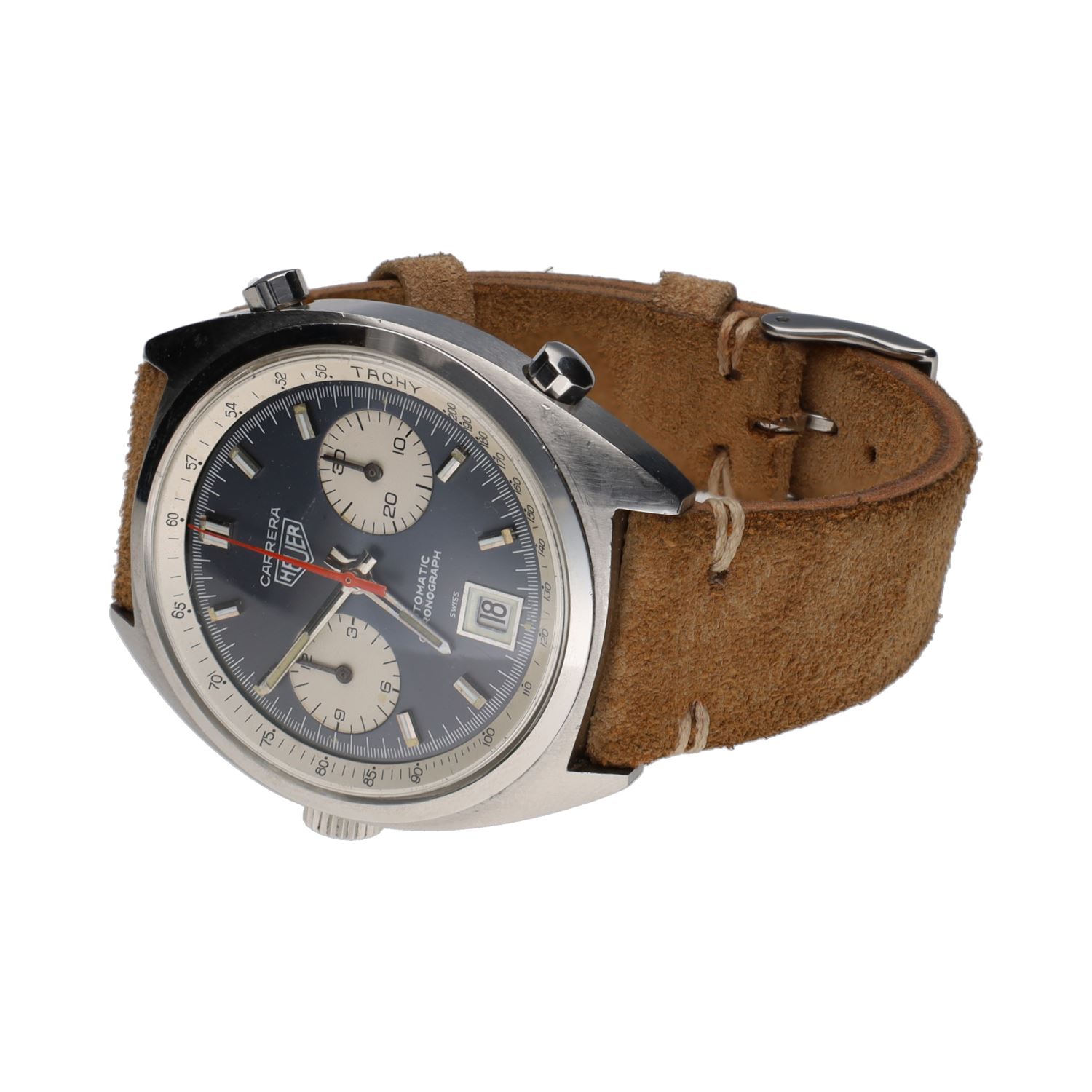Carrera chrono acero 38mm.   