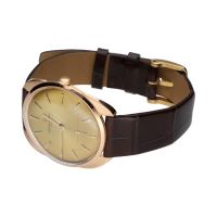 Clásico oro amarillo cuerda manual 32mm.  