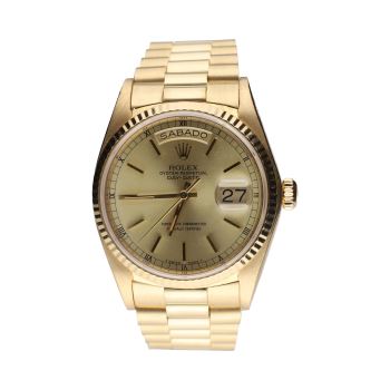 ROLEX<BR>DAY-DATE PRESIDENT ORO AMARILLO 36MM. ... · ref.: 18038