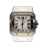 Santos acero y oro automático 32mm.  