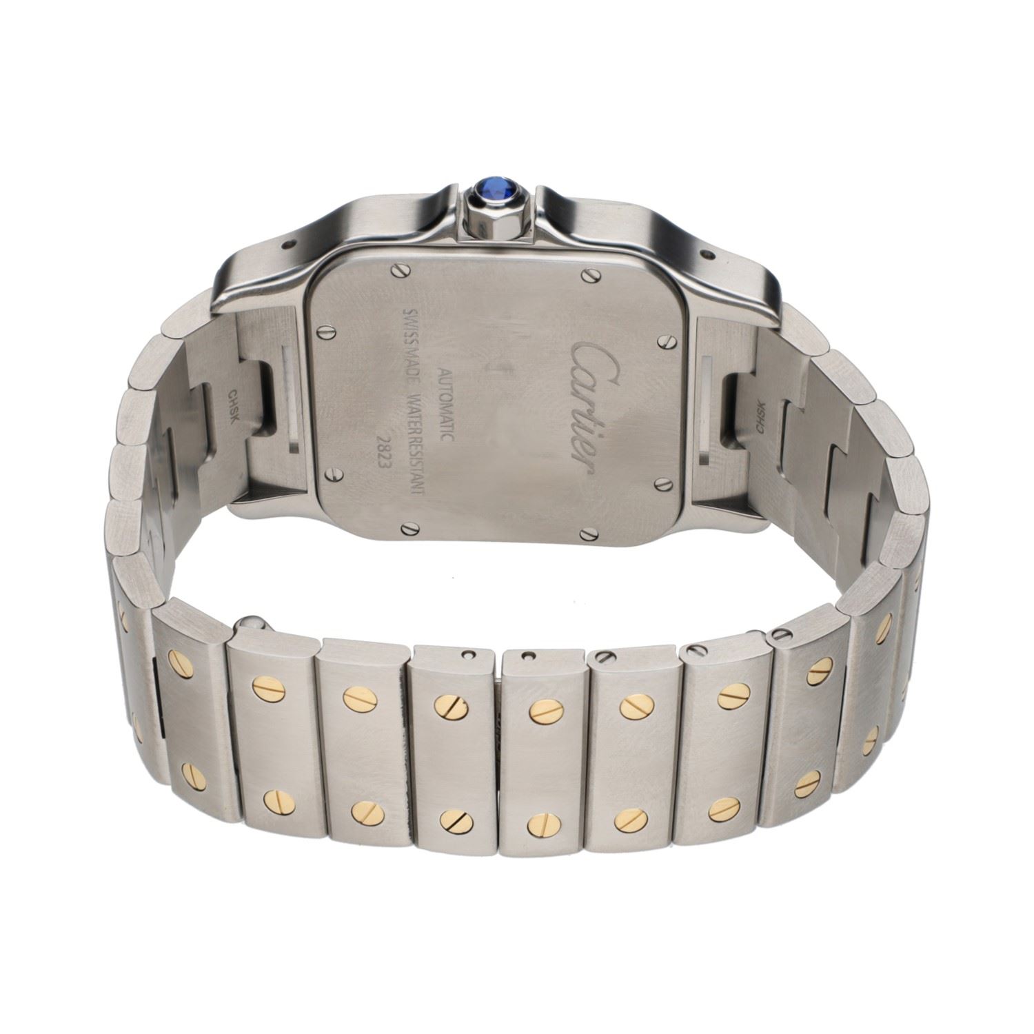 Santos acero y oro automático 32mm.  