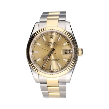 ROLEX<BR>DATEJUST CADETE ACERO Y ORO 31MM. · ref.: 178273