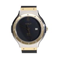 Classic cadete acero y oro 32mm.  