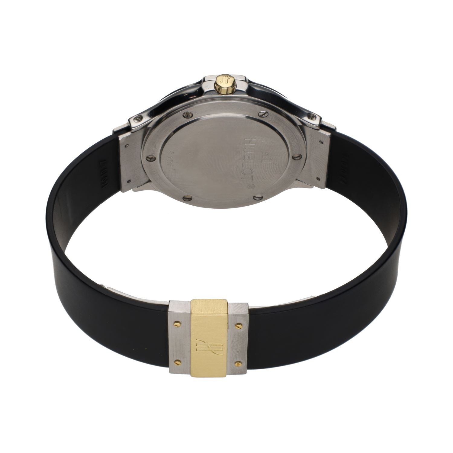 Classic cadete acero y oro 32mm.  