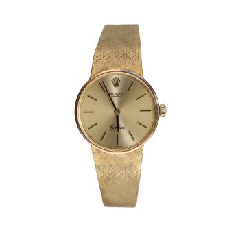 ROLEX<BR>CELLINI SEÑORA ORO AMARILLO CUERDA MAN... · ref.: 