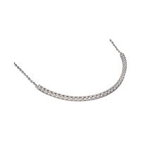 Collar en oro blanco con brillantes.