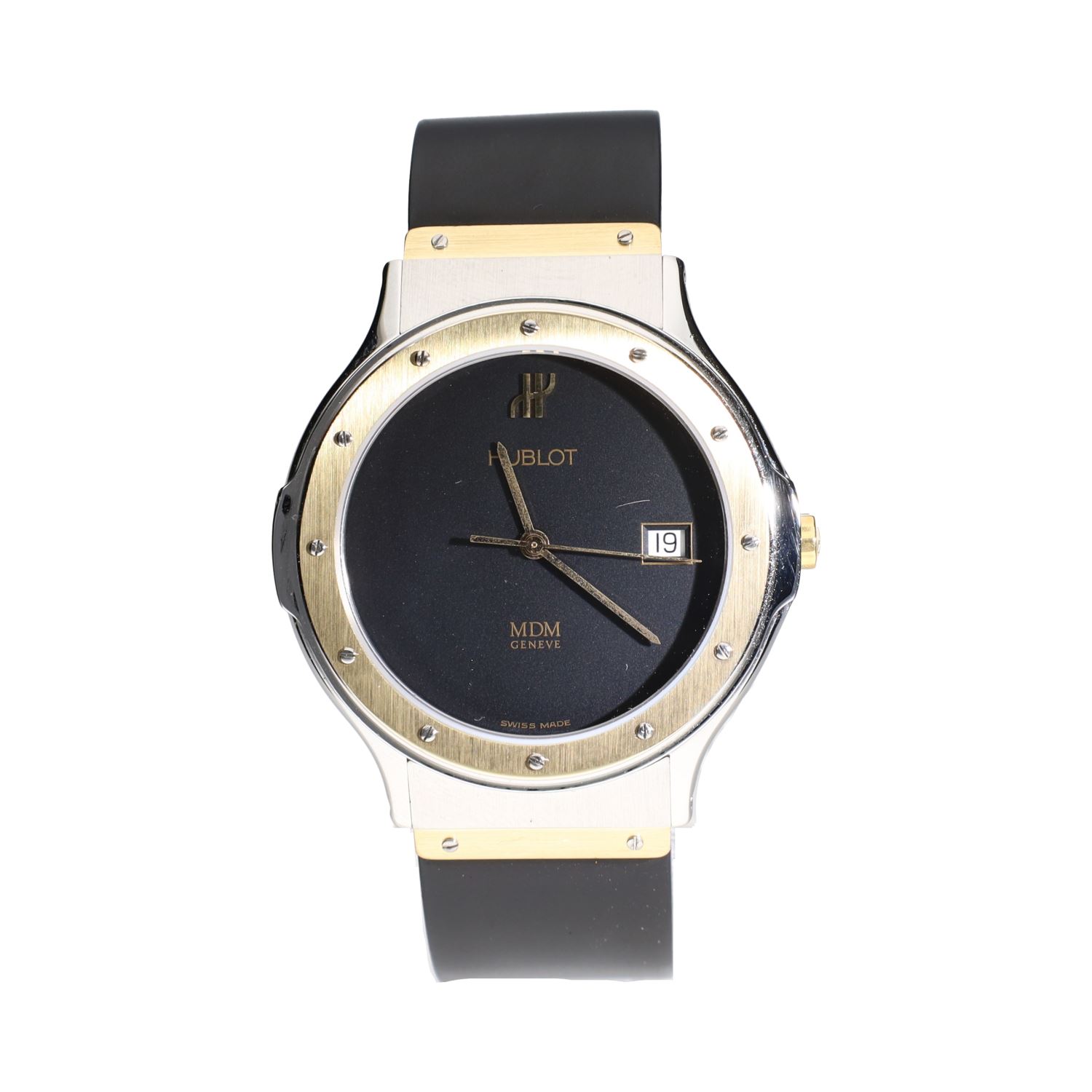 Classic acero y oro caballero 36mm.   