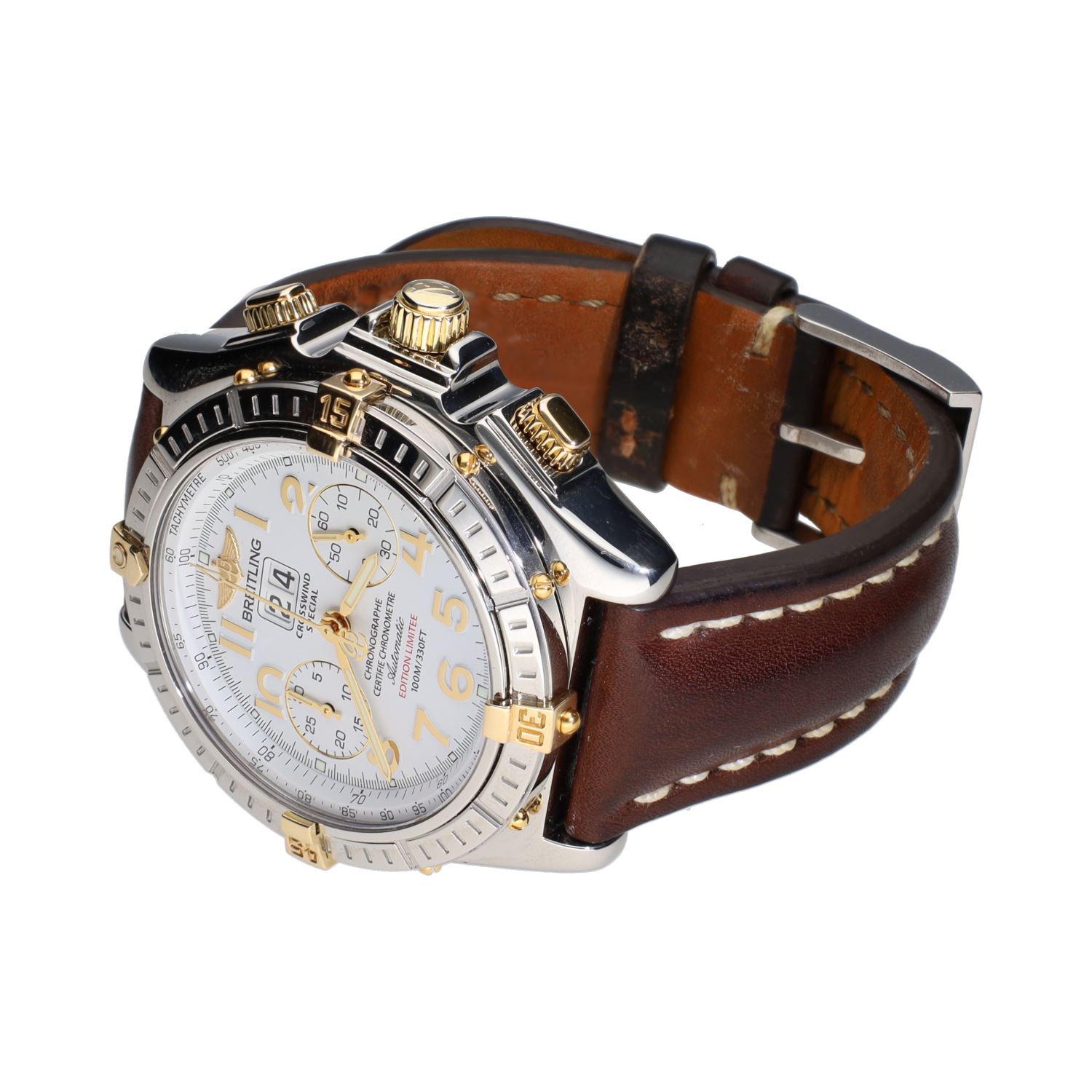 Crosswind especial edición limitada acero y oro 44mm.   