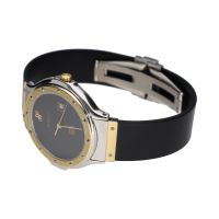 Classic cadete acero y oro 32mm.  