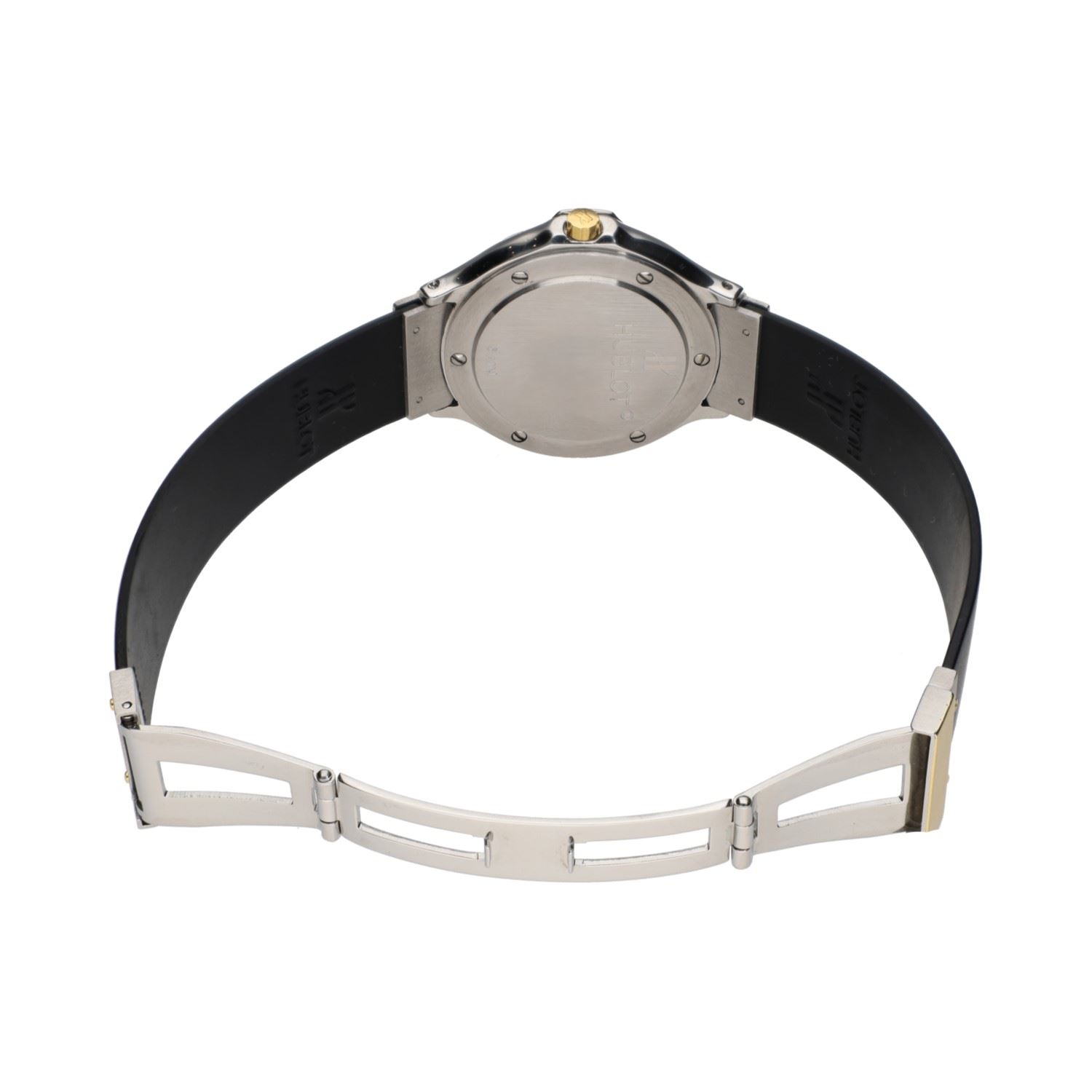 Classic cadete acero y oro 32mm.  