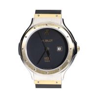 Classic cadete acero y oro 32mm.  