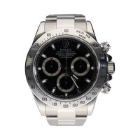 ROLEX<BR>DAYTONA ACERO ESFERA NEGRA 40MM.