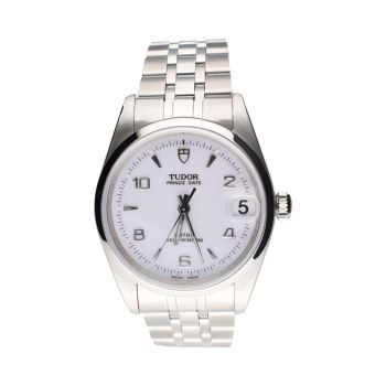 TUDOR<BR>PRINCE DATE ACERO 32MM. · ref.: 72000