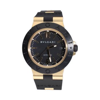 BULGARI<BR>DIAGONO ORO AMARILLO AUTOMÁTICO 38MM. ... · ref.: AL 38 G