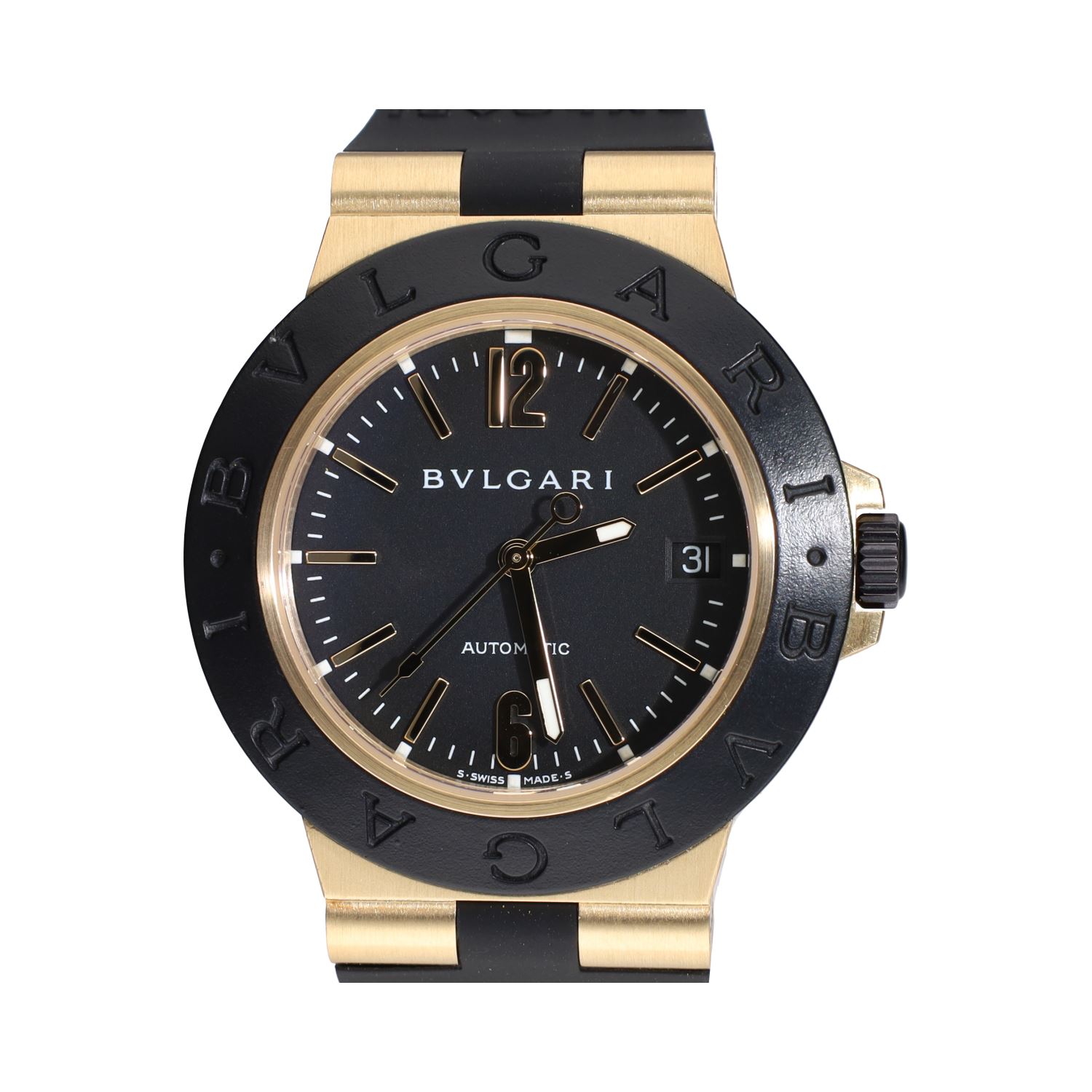 Diagono oro amarillo automático 38mm.  