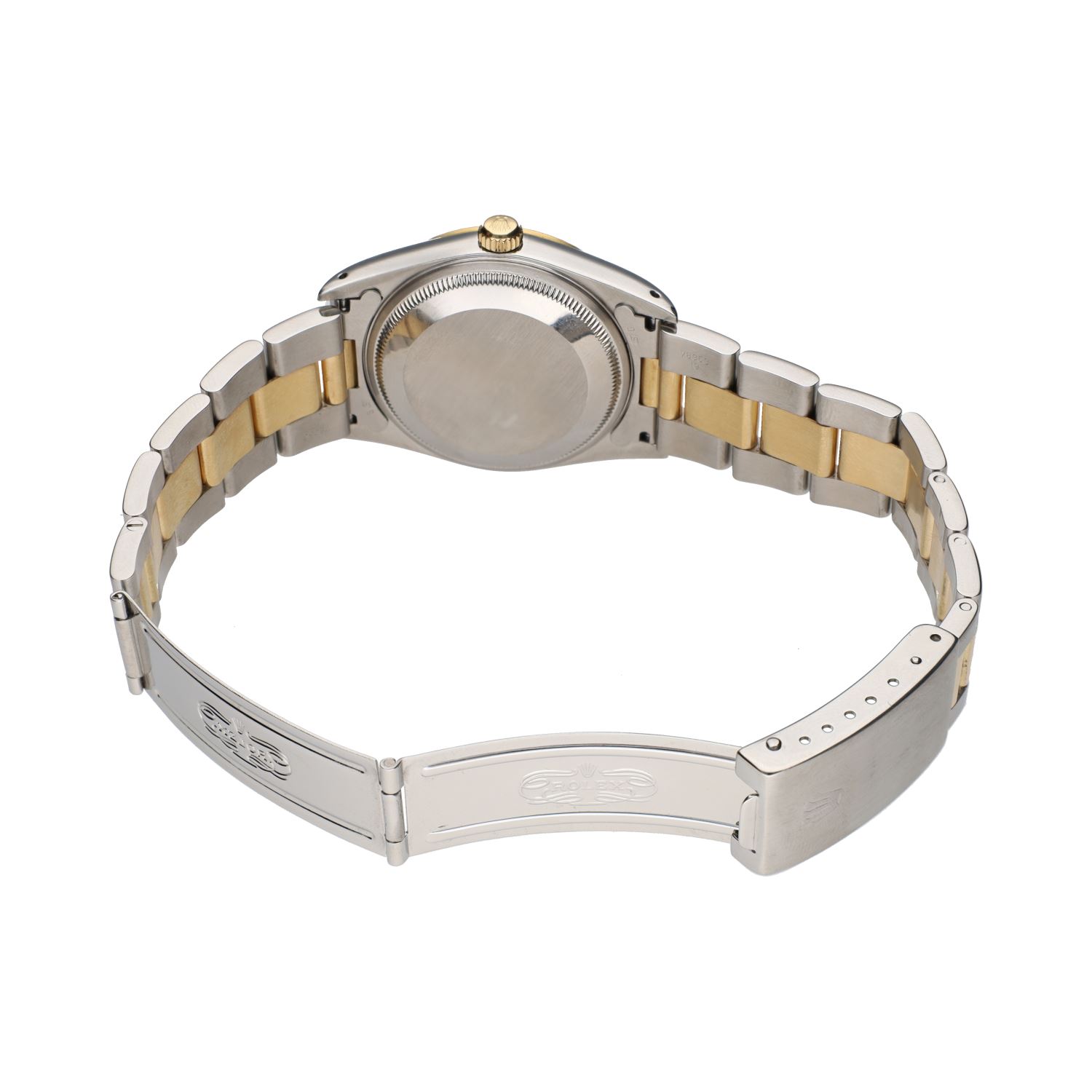 Oyster perpetual date acero y oro 34mm.  