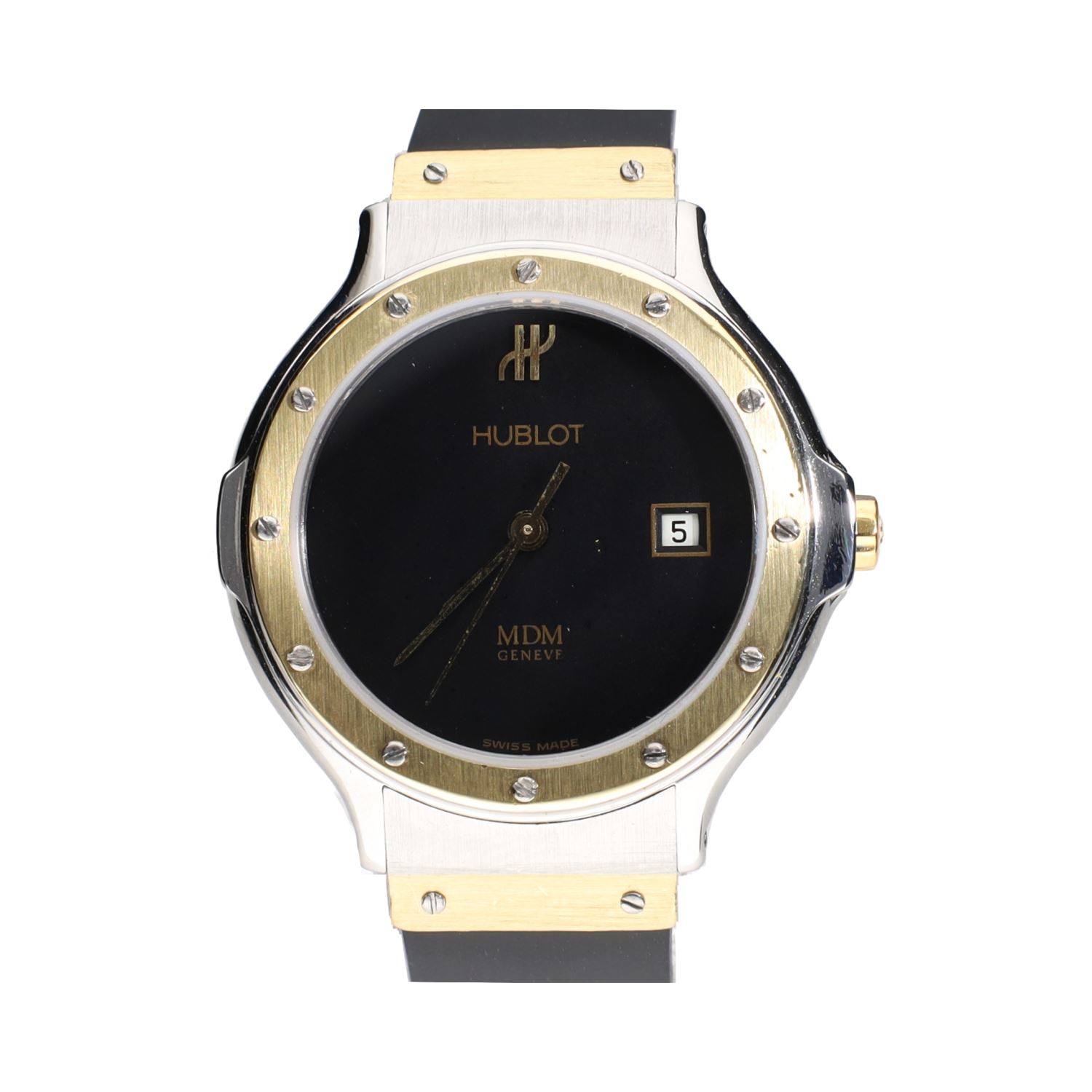 Classic señora acero y oro 28mm.   