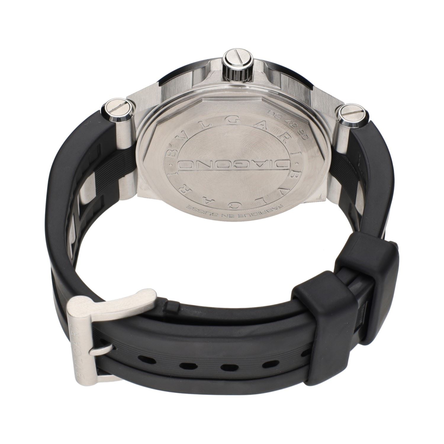 Diagono acero y cerámica 42mm.   