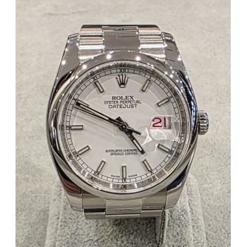ROLEX<BR>DATEJUST ACERO OYSTER 36MM. · ref.: 116200