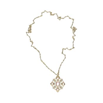 COLLARES<BR>COLLAR REALIZADO EN ORO AMARILLO CON C... · ref.: (ACMX)