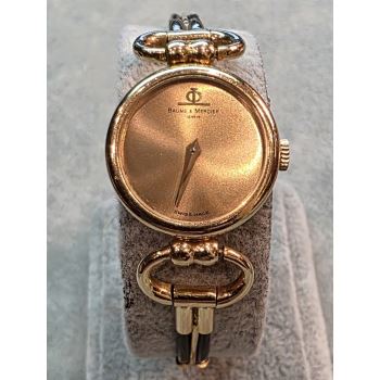 BAUME & MERCIER<BR>LADY ORO AMARILLO CUERDA MANUAL 21MM. ... · ref.: 36663T