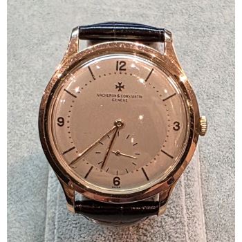 VACHERON CONSTANTIN<BR>CALATRAVA ORO ROSA CUERDA MANUAL 38MM.... · ref.: 4624
