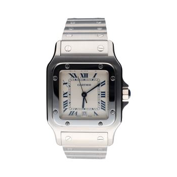 CARTIER<BR>SANTOS ACERO QUARTZ 29MM. · ref.: 1564