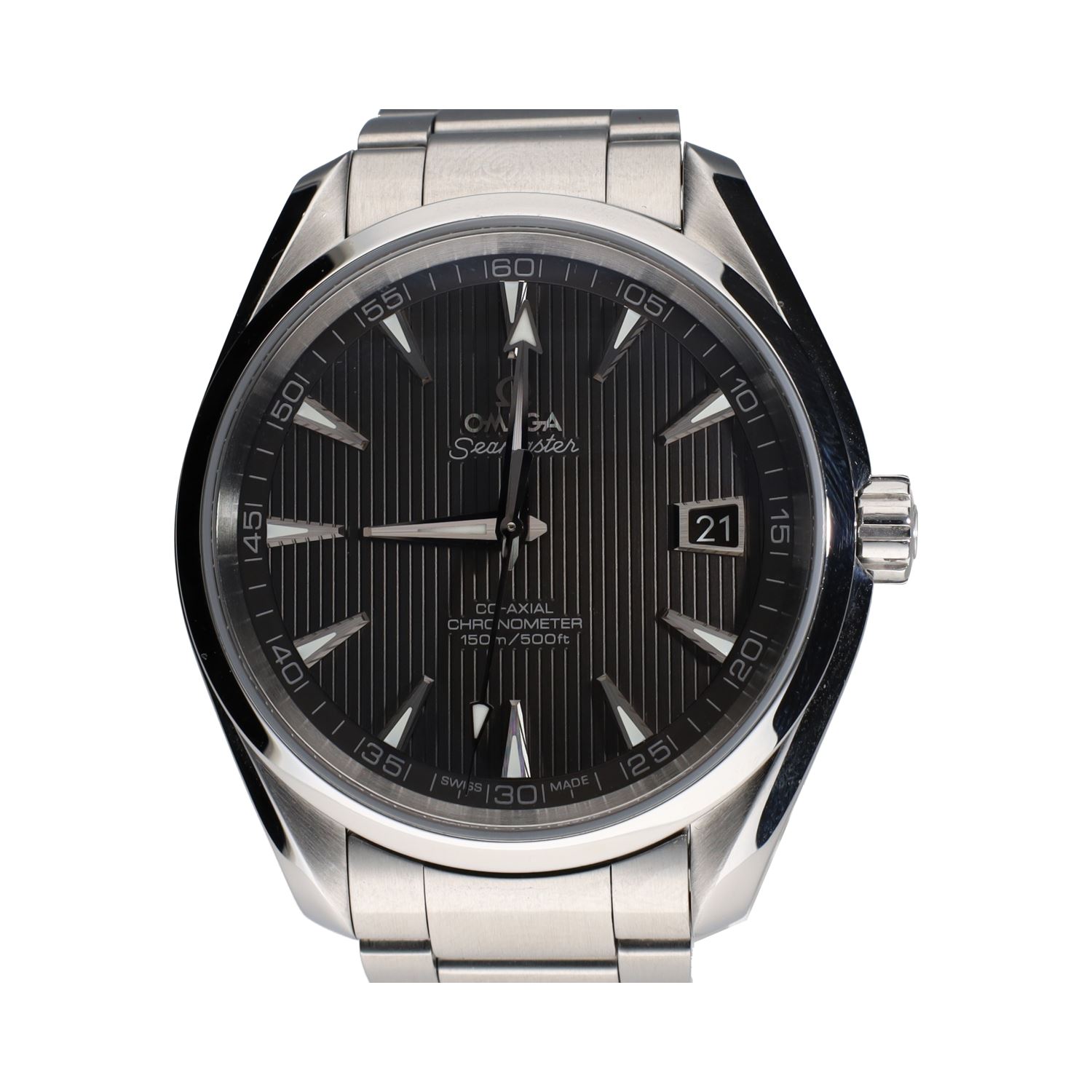 Seamaster aqua terra acero.   